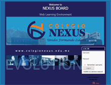 Tablet Screenshot of nb.colegionexus.edu.mx